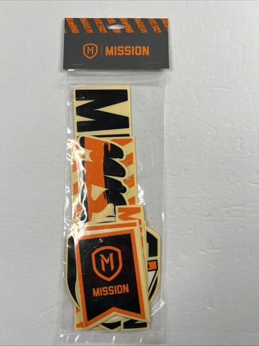 Mission bmx sticker confezione - mission,