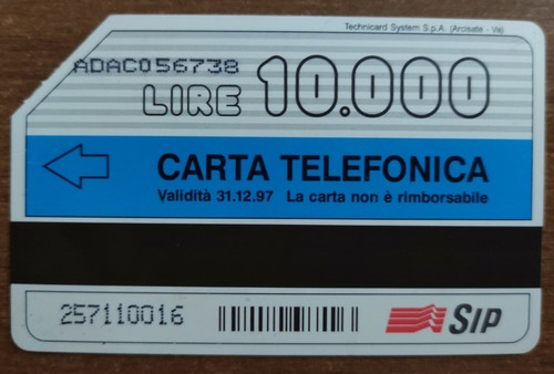 Scheda telefonica protezione