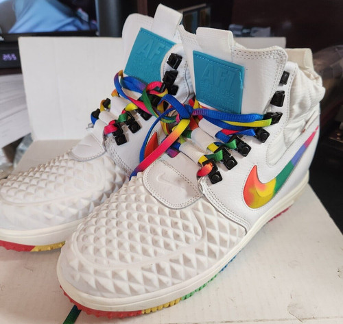 Nike air af1 - rainbow, swoosh