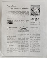 ROLEX Pubblicità 1952