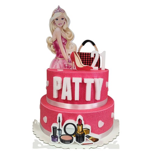 Torta scenografica barbie - torta,