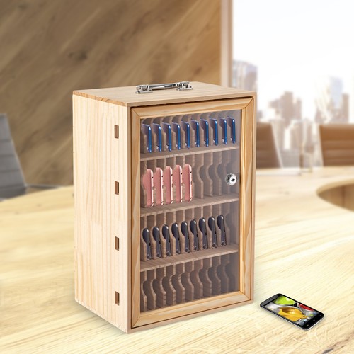 Armadio porta cellulari - porta,