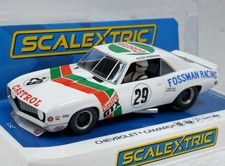 Scalextric C4643 Chevrolet Camaro Castrol Racing Trans Am 1971 1:32 Slot Car DPR