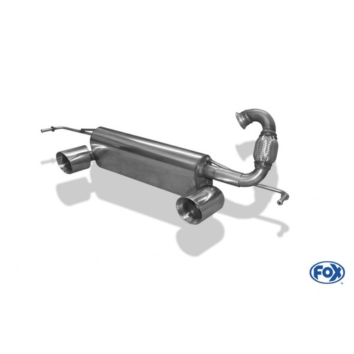 Silenziatore sportivo duplex