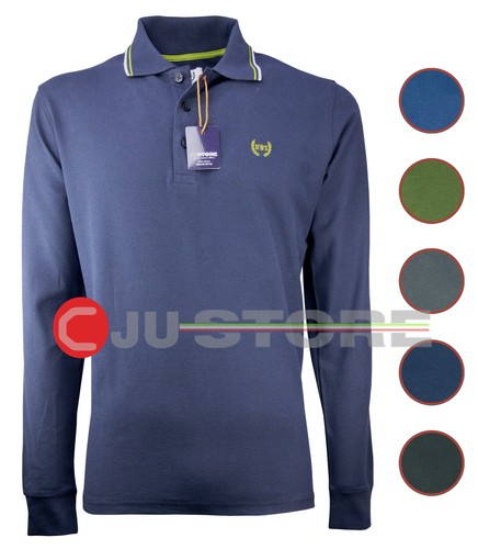 Polo uomo manica lunga maglia
