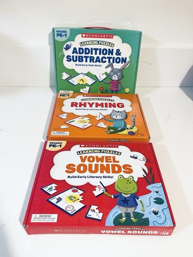 Learning puzzles rhyming - learning,