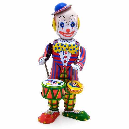 Clown batterista carica - batterista,