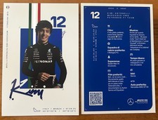 Kimi Antonelli Monza Gp 2025 Official Card 