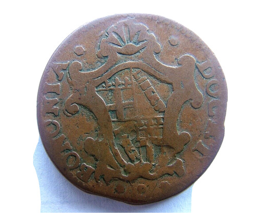 Mezzo bolognino 1737 - mezzo,