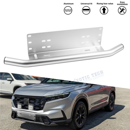 Silver light license front - silver,