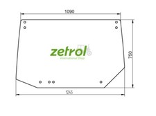 Vetro lunotto posteriore per