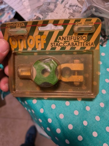 Antifurto staccabatteria - antifurto,