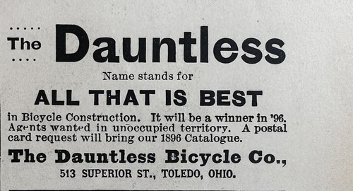 Pubblicità stampa antica 1896