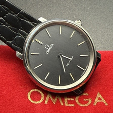 Omega deville carica manuale ref 111.0107 cal 625 acciaio pochette corona pietra