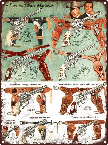 1958 gioco giocattolo fondina - gioco,