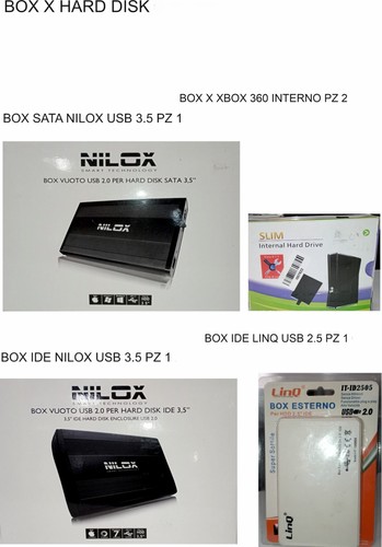 Box case esterno hard disk - , 3,5