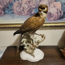 Statuina uccellino porcellana