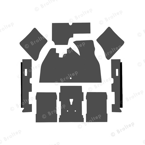 Tappeto interno per - , vw