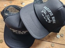 Usato / Pacific Rink Supply Co / nero / retro in rete / cappello Otto / sistema operativo