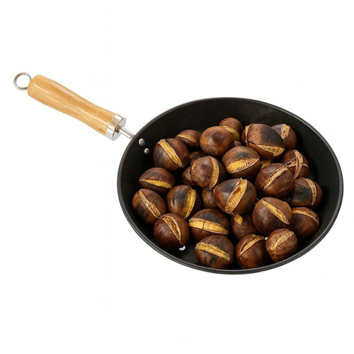 Padella per castagne 28cm - padella,