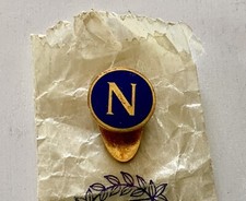 Spilla da bavero Napoli Calcio -  Vintage Anni 50