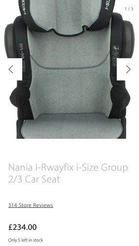 Seggiolino auto nania - seggiolino,