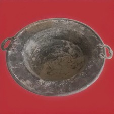 Antico Braciere Conca Tutta In Rame