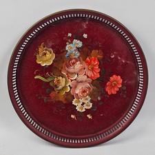 Vassoio Vintage Dipinto a Mano