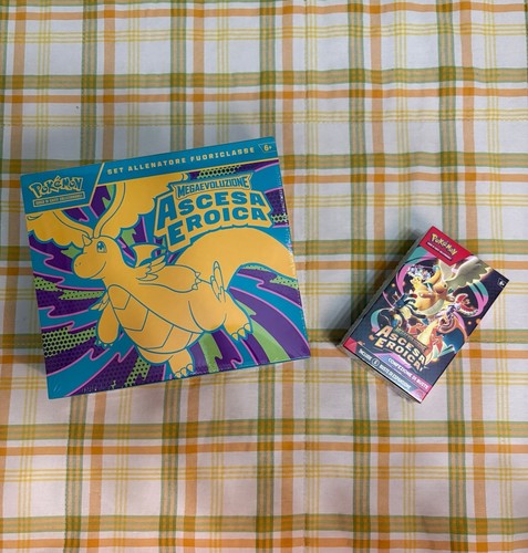 Pokemon ascesa eroica sealed - pokemon,
