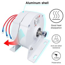 Alternatore generatore magnete permanente sincrono 800W trifase 12V 24V 48V 650RPM