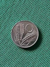 Moneta 10 lire spighe del 1973