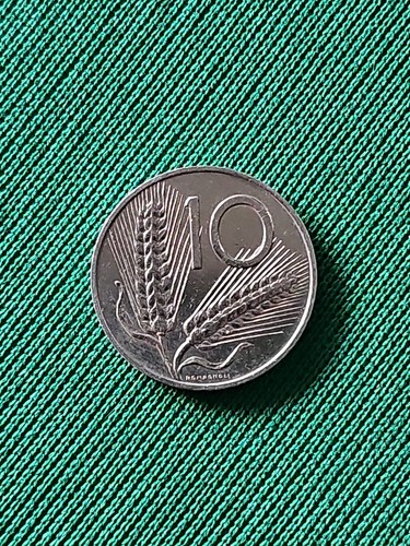 Moneta lire spighe del - del, 1973