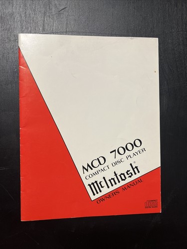 Lettore mcintosh mcd7000 - cd,