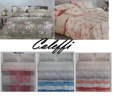 CALEFFI TRAPUNTA MATRIMONIALE PIUMONE 300GR/MQ MANO SETA MICROFIBRA ANALLERGICO