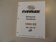 Manuale officina Evinrude 200 225 FFI fuoribordo EE 1998 1999