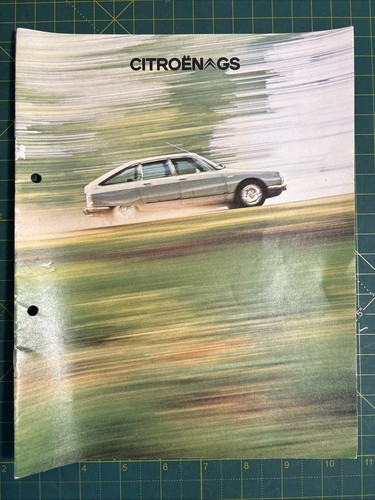 Citroen 1975 brochure - gs,