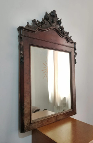 Specchiera antica legno - specchiera,