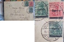 FRANCOBOLLI GERMANIA-SARRE DEUTSCHE REICH. PRIMI 900. GERMAN