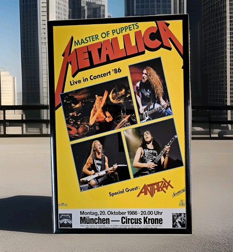 Metallica anthrax 1986 - metallica,,