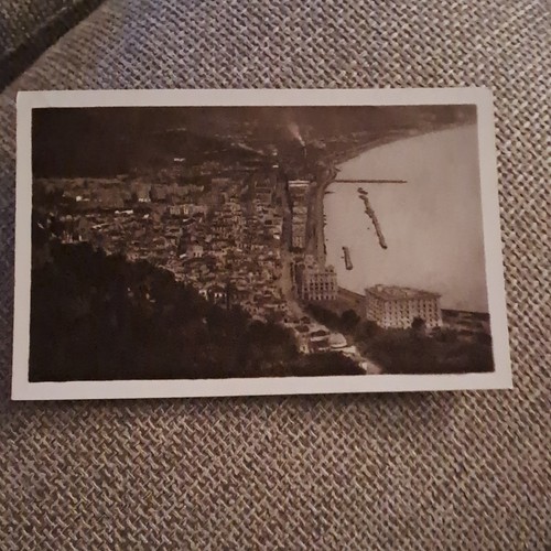Cartolina salerno panorama dal - salerno,