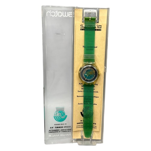 Swatch earth summit 1992 - swatch,