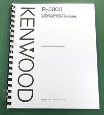 Kenwood R-5000 Manuale di
