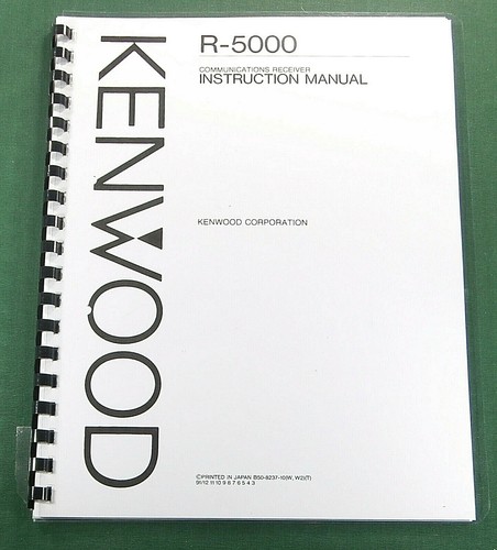 Kenwood 5000 manuale di - r-5000,