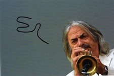Enrico Rava Foto Autografata Signed Photo Italian Jazz Trumpeter Musica