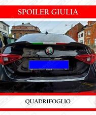 Spoiler Posteriore "ALFA ROMEO GIULIA " - Carbonio con tricolore aerografato??