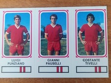 Figurina Calciatori PANINI 1978-79 Punziano Pauselli Tivelli 
