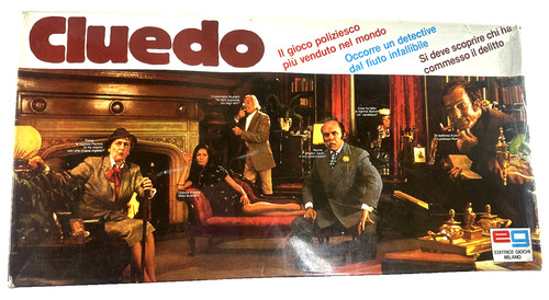 Cluedo gioco scatola - cluedo,