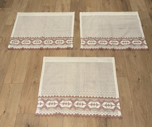 Tenda valance pizzo vintage - in,