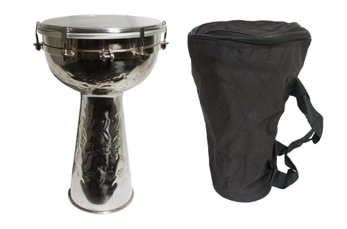 Tamburo doumbek ottone nichel - doumbek,