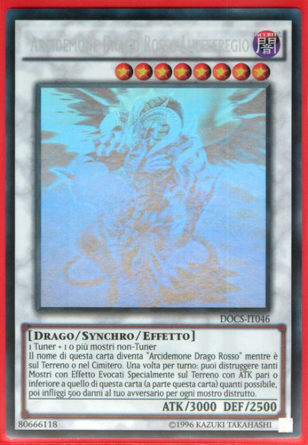 Arcidemone drago rosso - arcidemone,